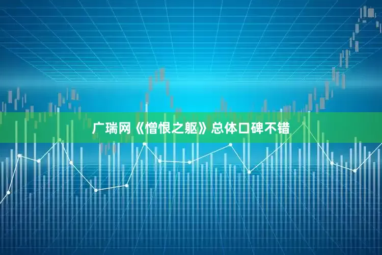 广瑞网《憎恨之躯》总体口碑不错