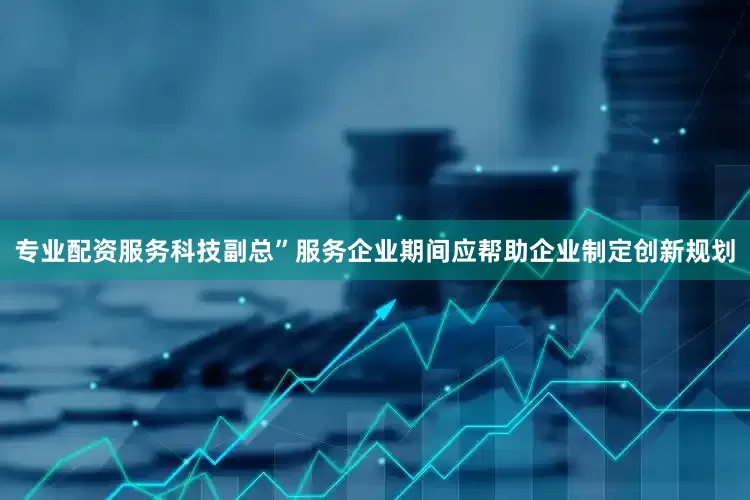 专业配资服务科技副总”服务企业期间应帮助企业制定创新规划